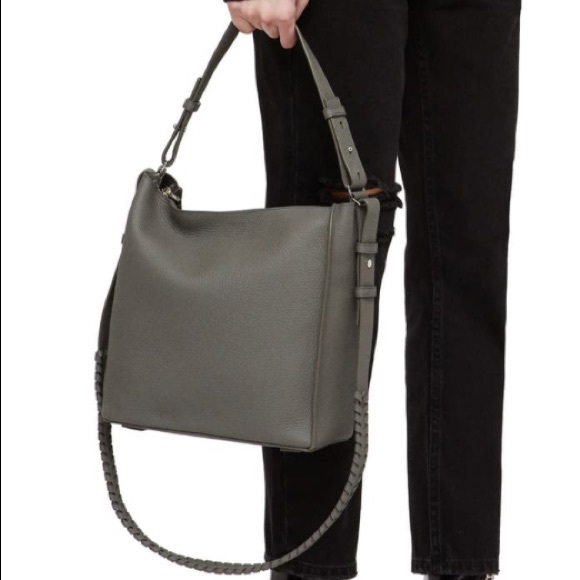 allsaints kita leather shoulder bag